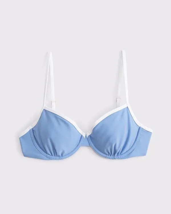 90s Clean Underwire Bikini Top