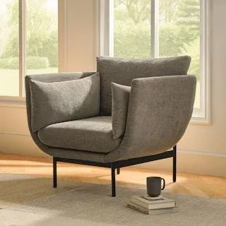 Parkam 37.5" Lounge Chair - Dawn Gray