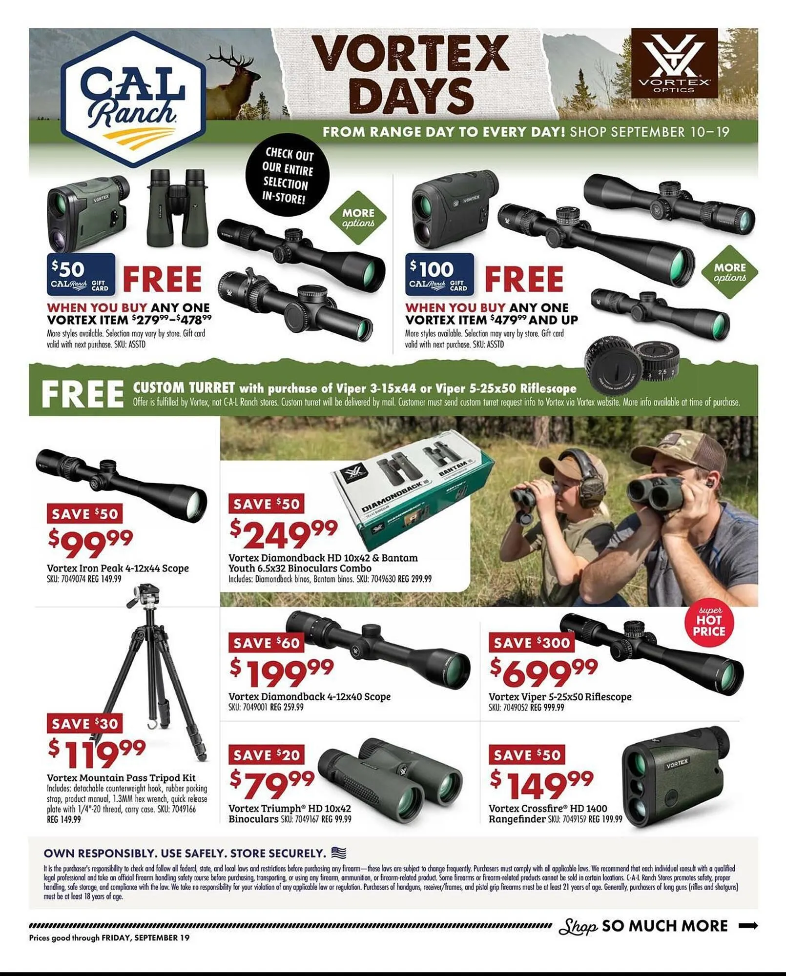 Weekly ad C A L Ranch Stores weekly ad from September 10 to September 19 2025 - Page 1