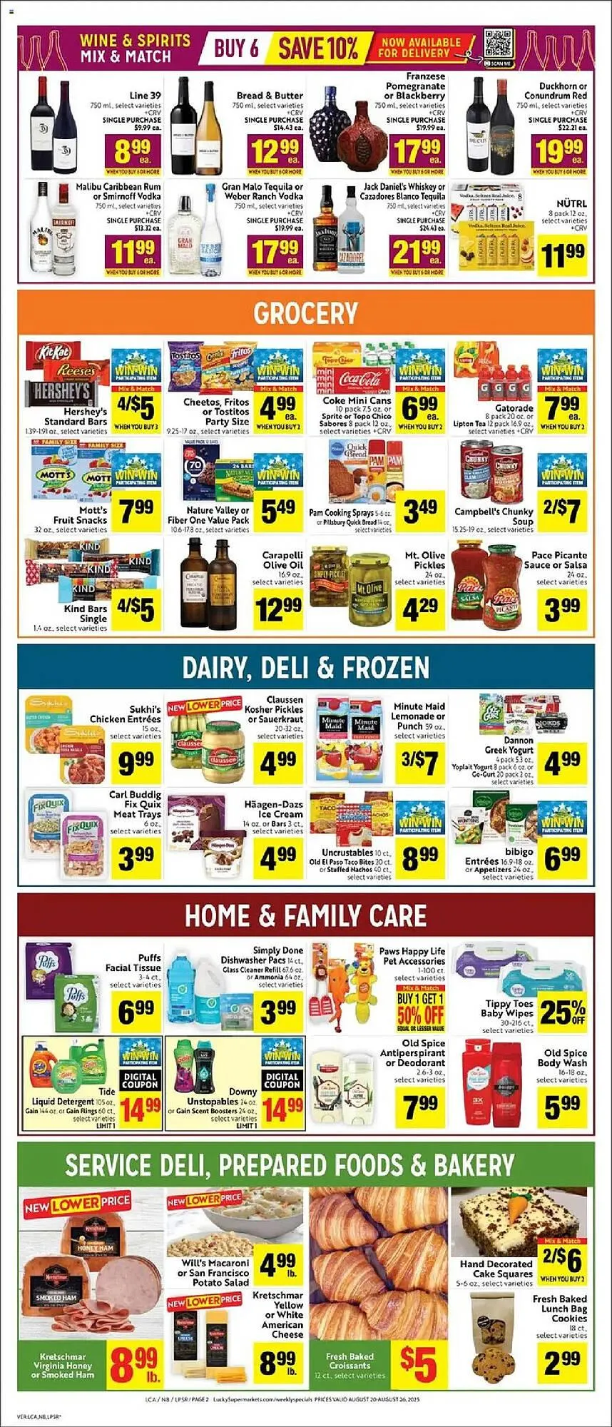Weekly ad Lucky Supermarkets Weekly Ad from August 20 to August 27 2025 - Page 2