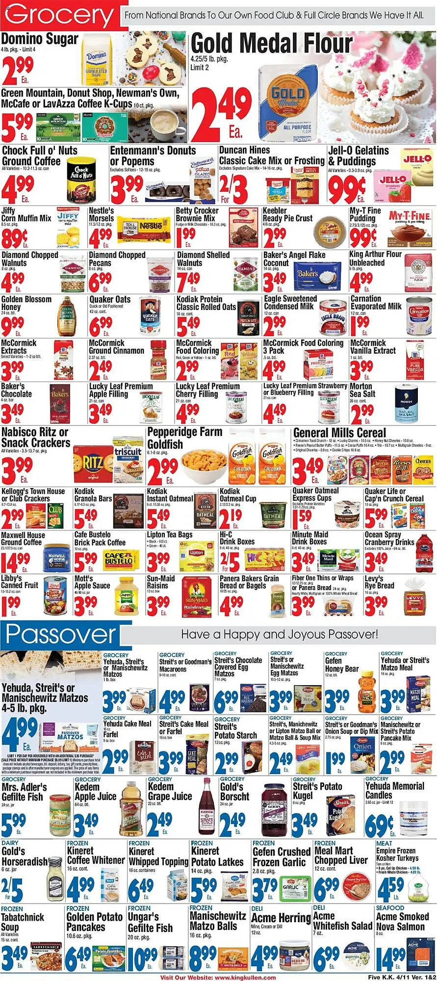 Weekly ad King Kullen Weekly Ad from April 11 to April 17 2025 - Page 5