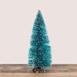 Frosted Ash Blue Bottle Brush Tree