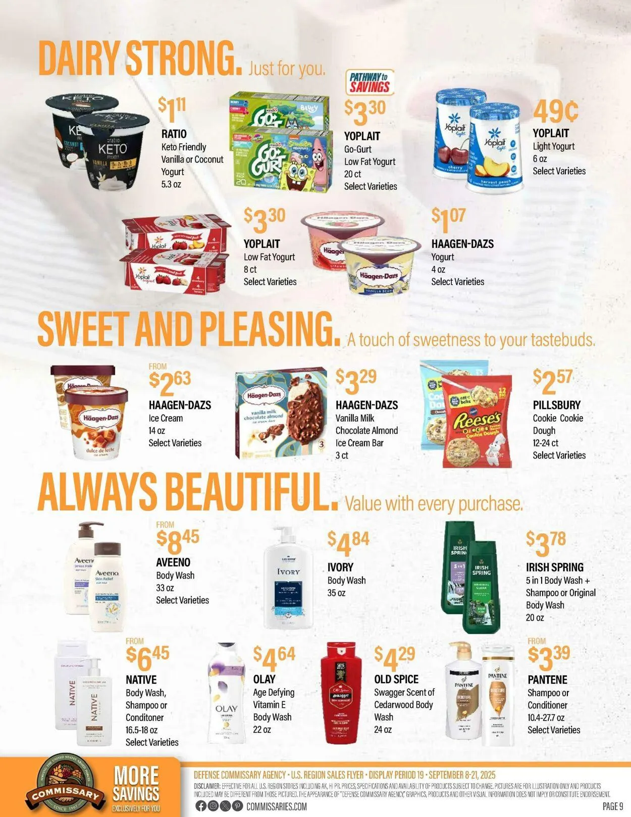 Weekly ad Commissary - Fort Irwin from September 15 to September 28 2025 - Page 9