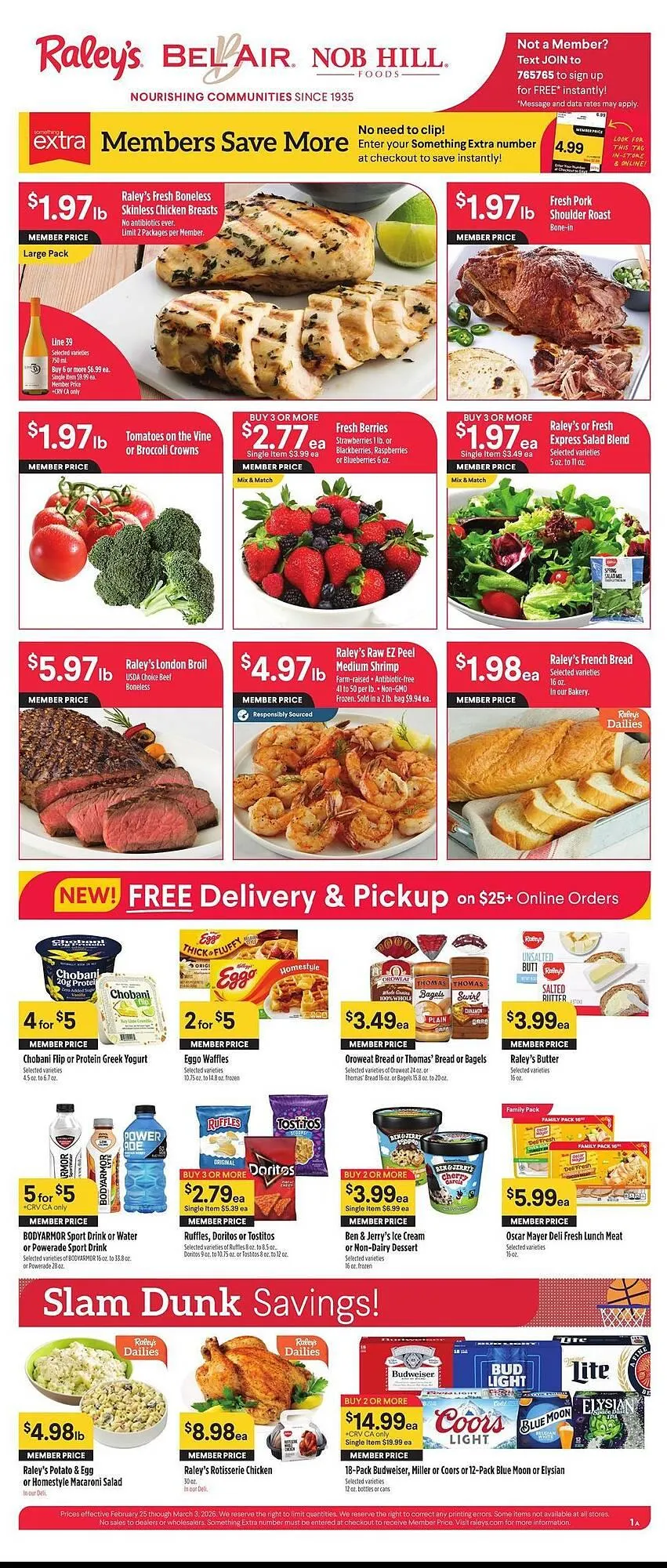 Weekly ad Nob Hill weekly ad from February 25 to March 3 2026 - Page 1