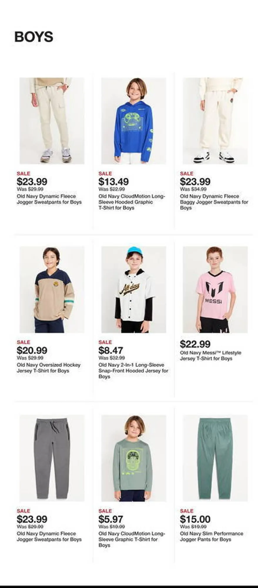 Weekly ad Old Navy Weekly Ad from January 6 to January 12 2025 - Page 6