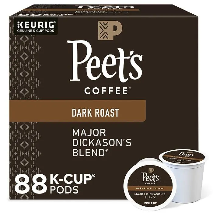 Peet's Coffee Major Dickason's Blend Coffee Keurig® K-Cup® Pods,