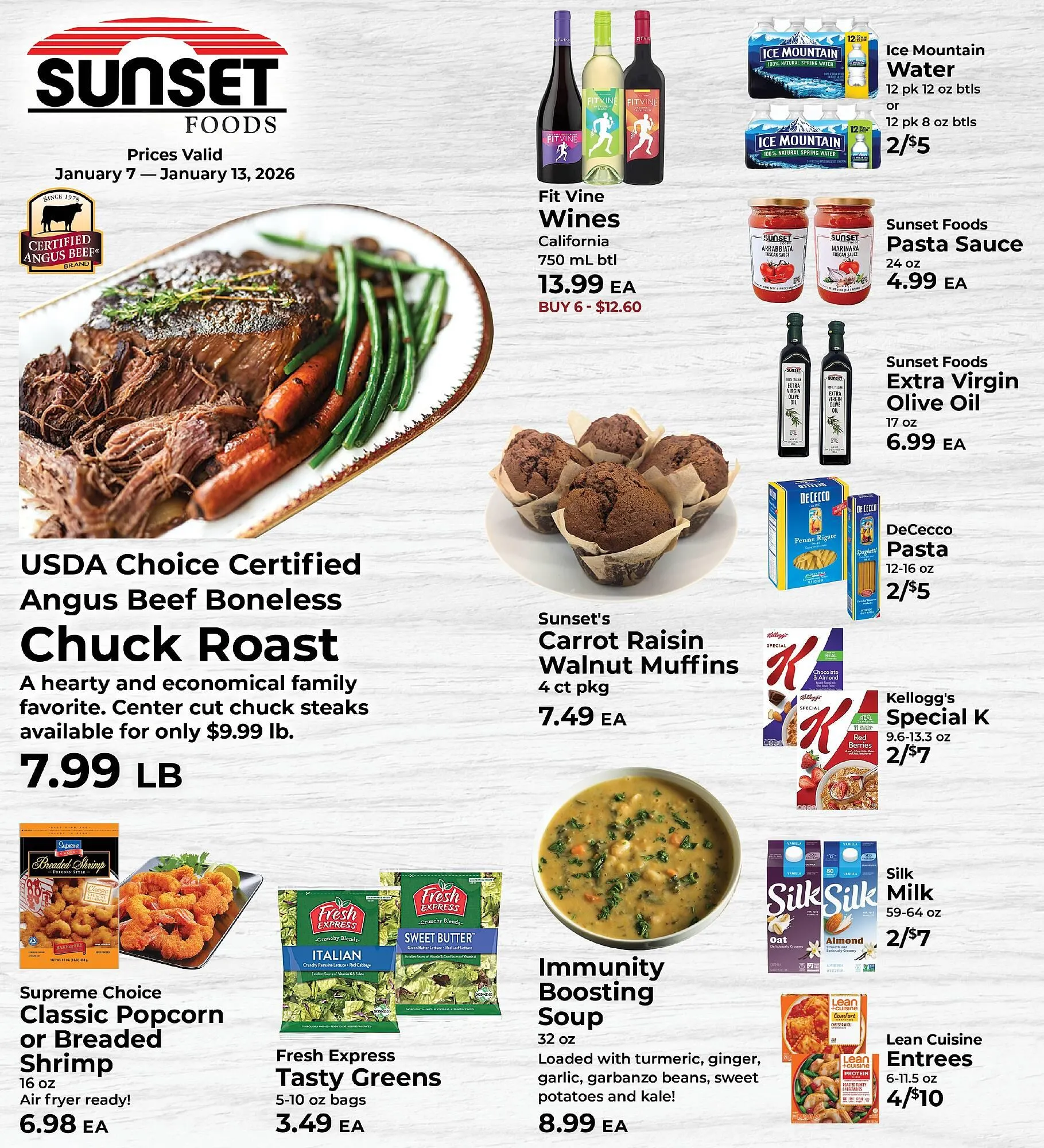 Sunset Foods weekly ad - 1