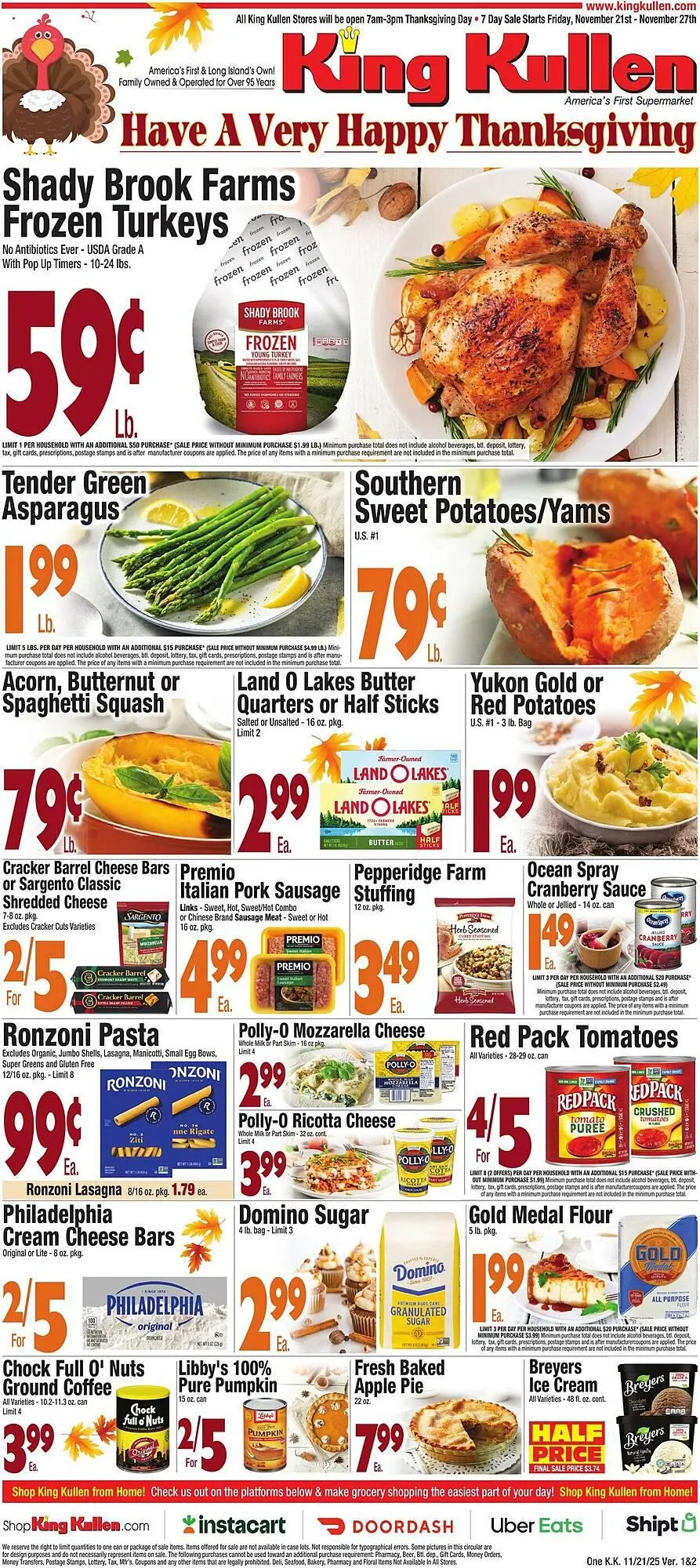 King Kullen weekly ad - 1