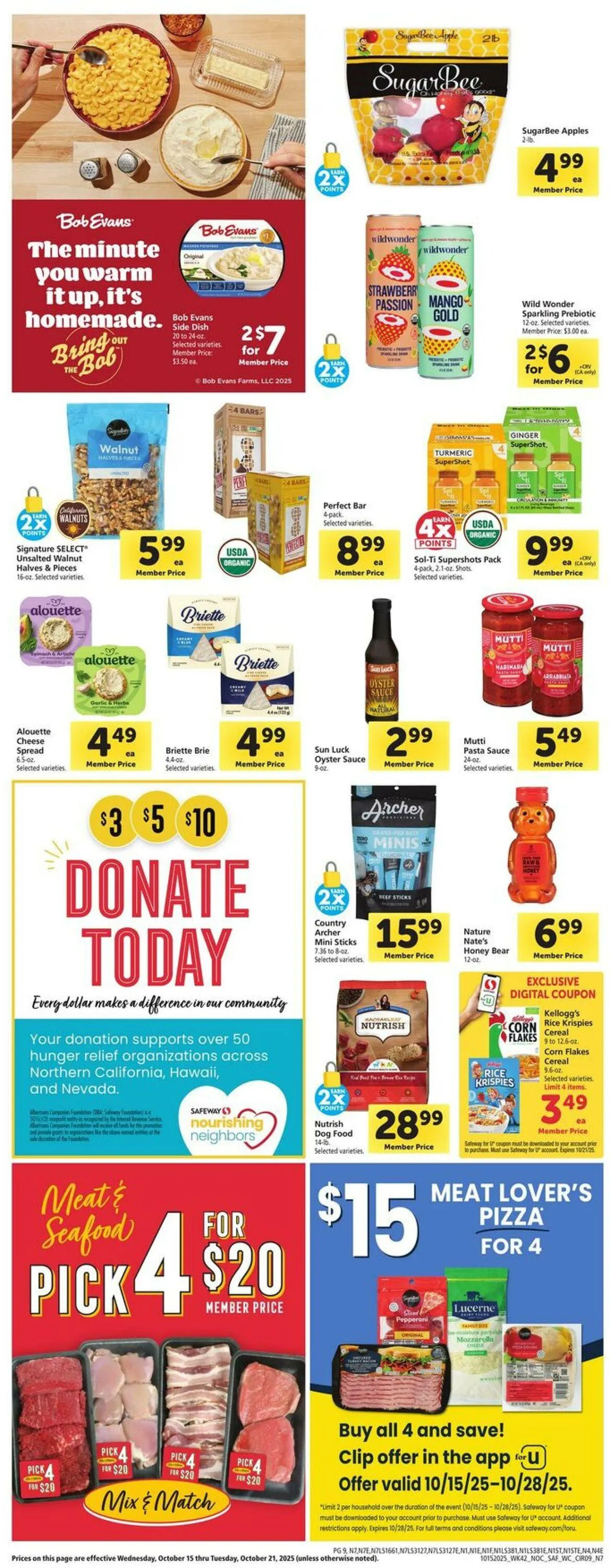 Weekly ad Safeway Current weekly ad from October 15 to October 21 2025 - Page 9