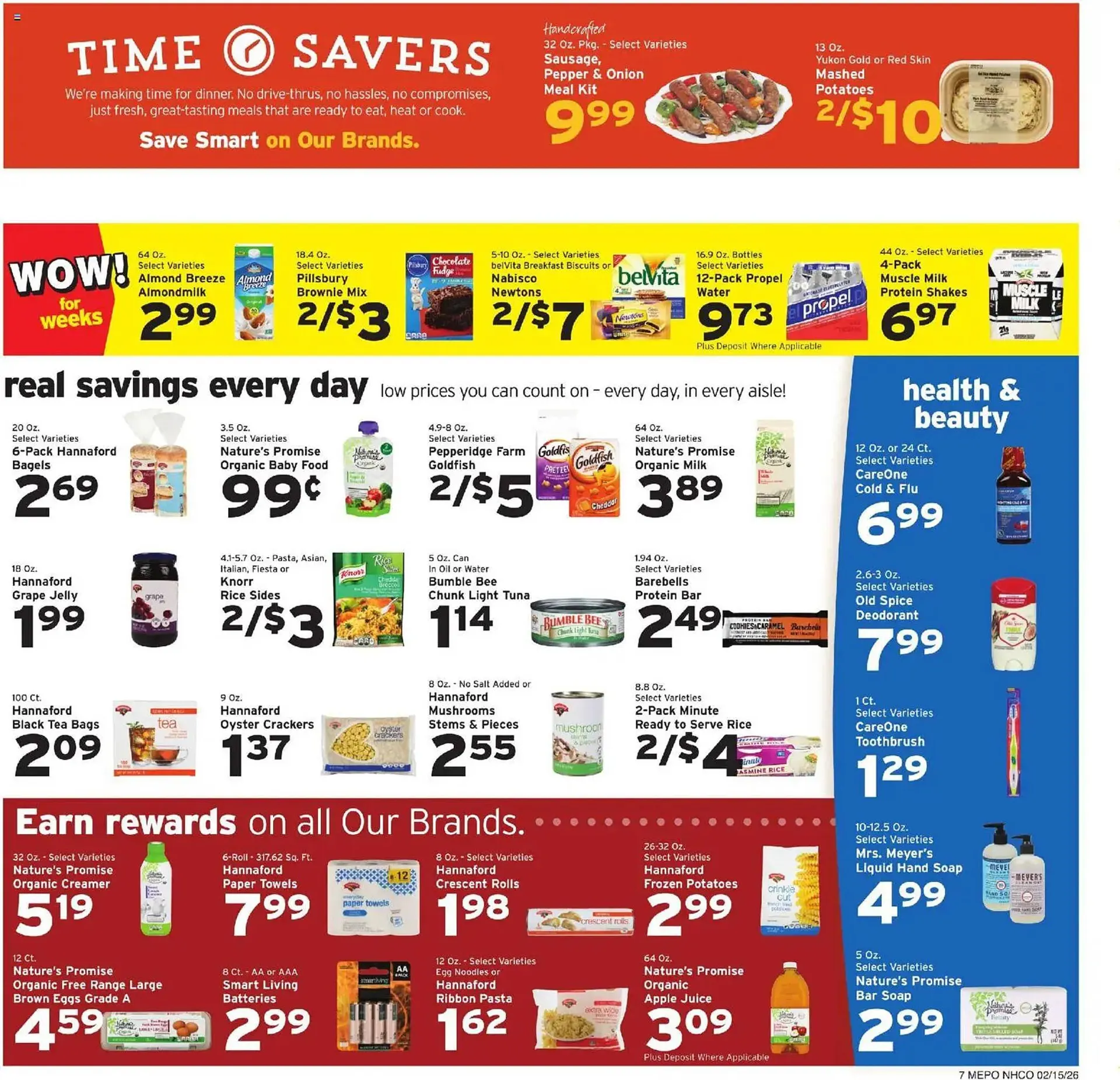 Weekly ad Hannaford flyer from February 15 to February 22 2026 - Page 7