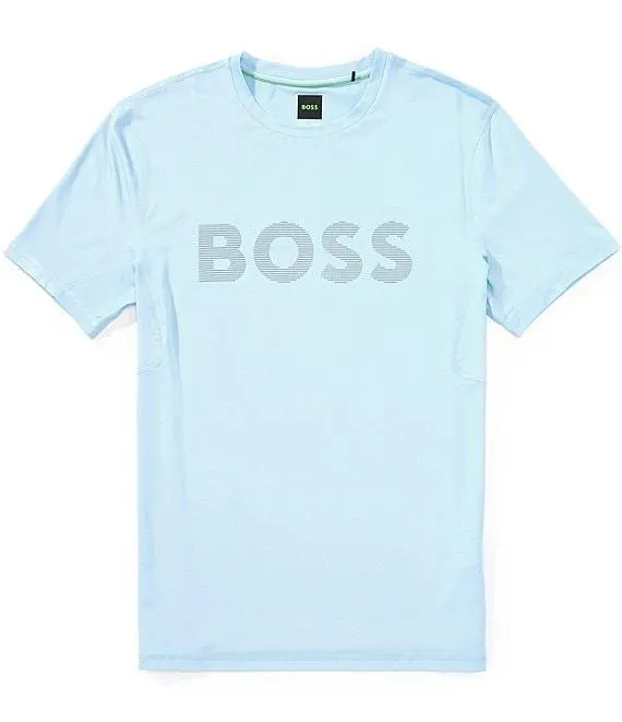 BOSS Slim Fit Active Performance Stretch Short Sleeve T-Shirt