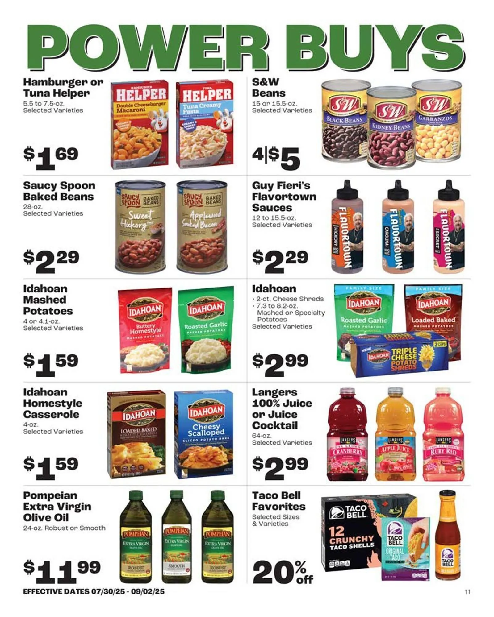 Weekly ad Rosauers Weekly Ad from July 30 to September 2 2025 - Page 11