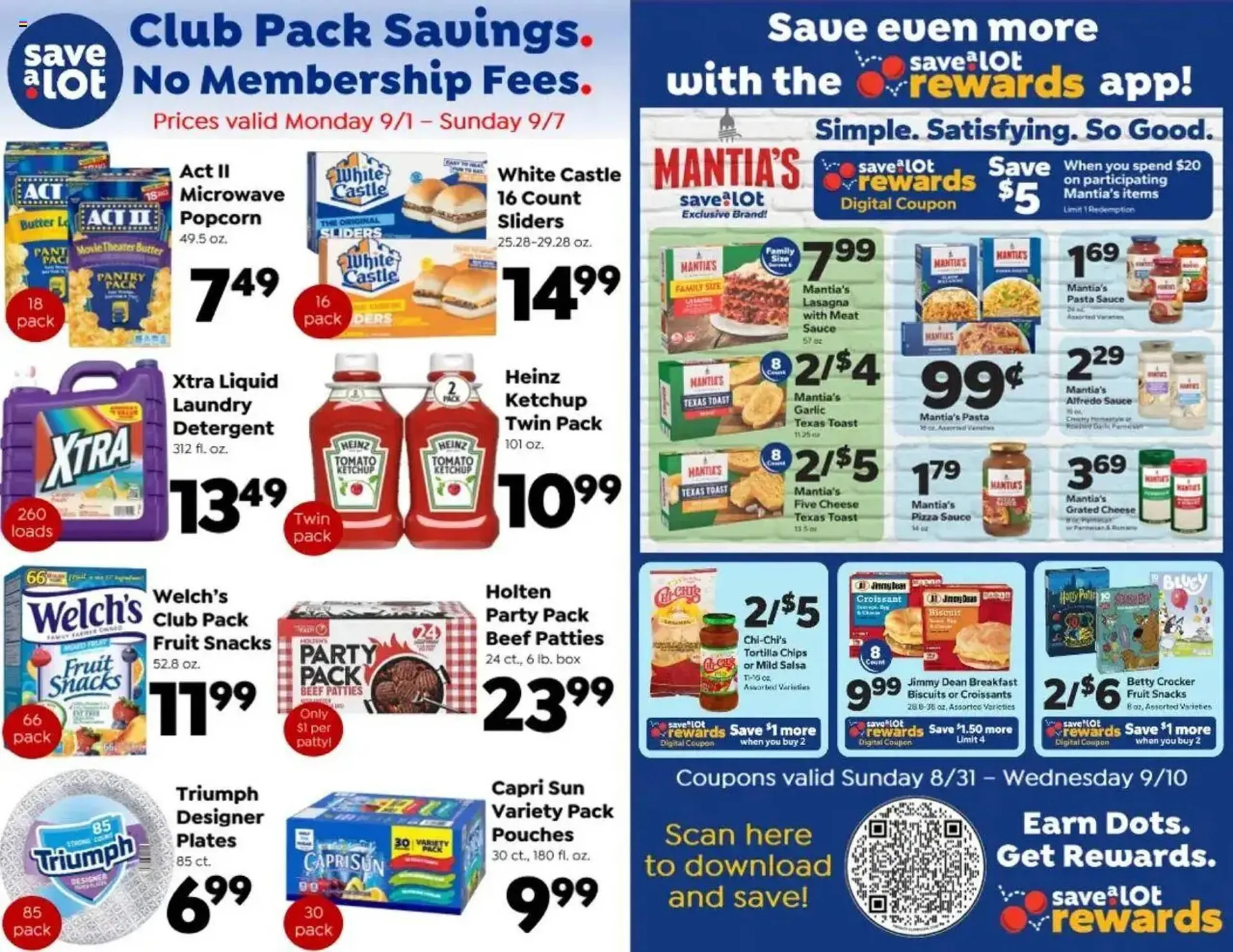 Weekly ad Save a Lot Weekly Ad from September 1 to September 7 2025 - Page 2