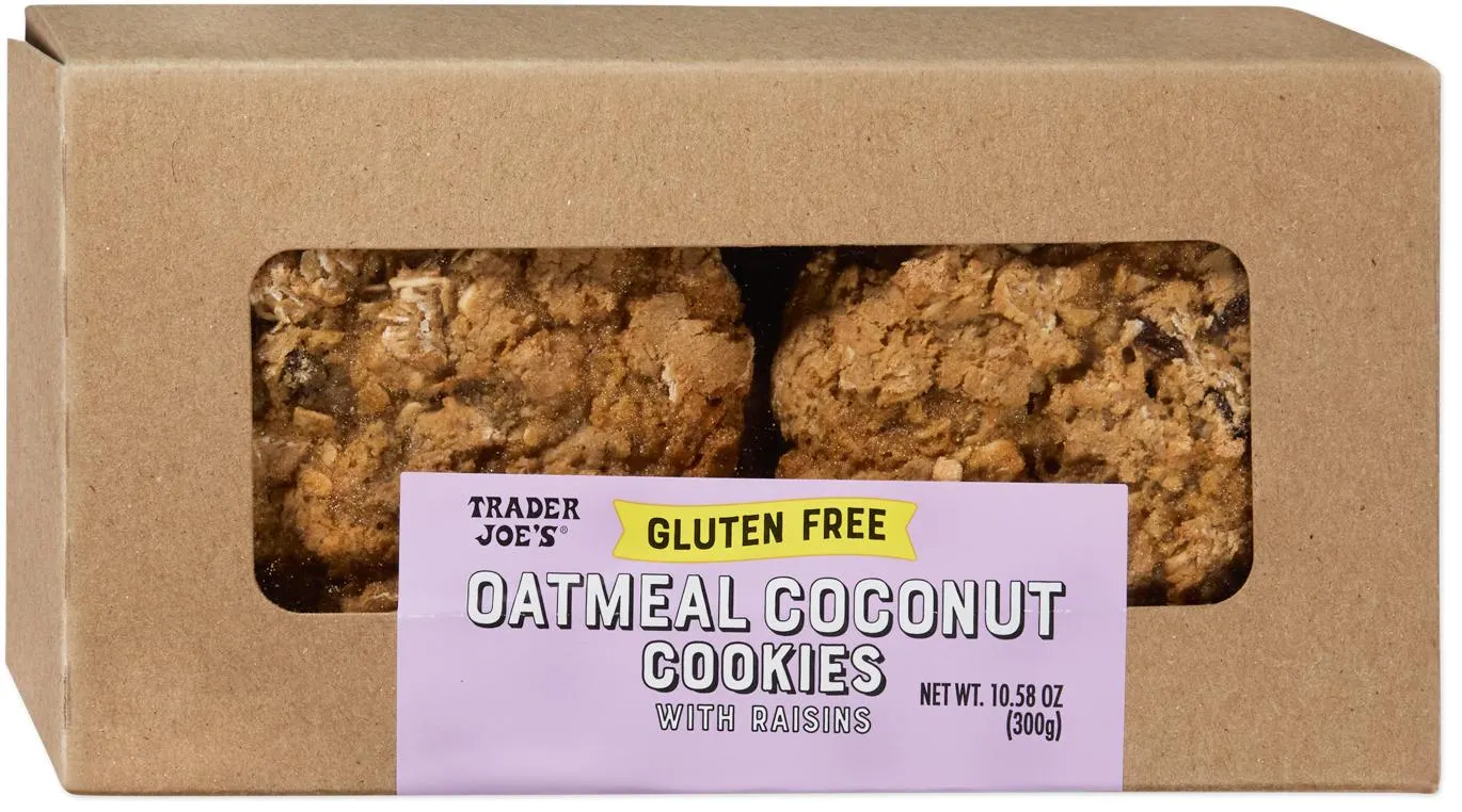 Gluten Free Oatmeal Coconut Cookies