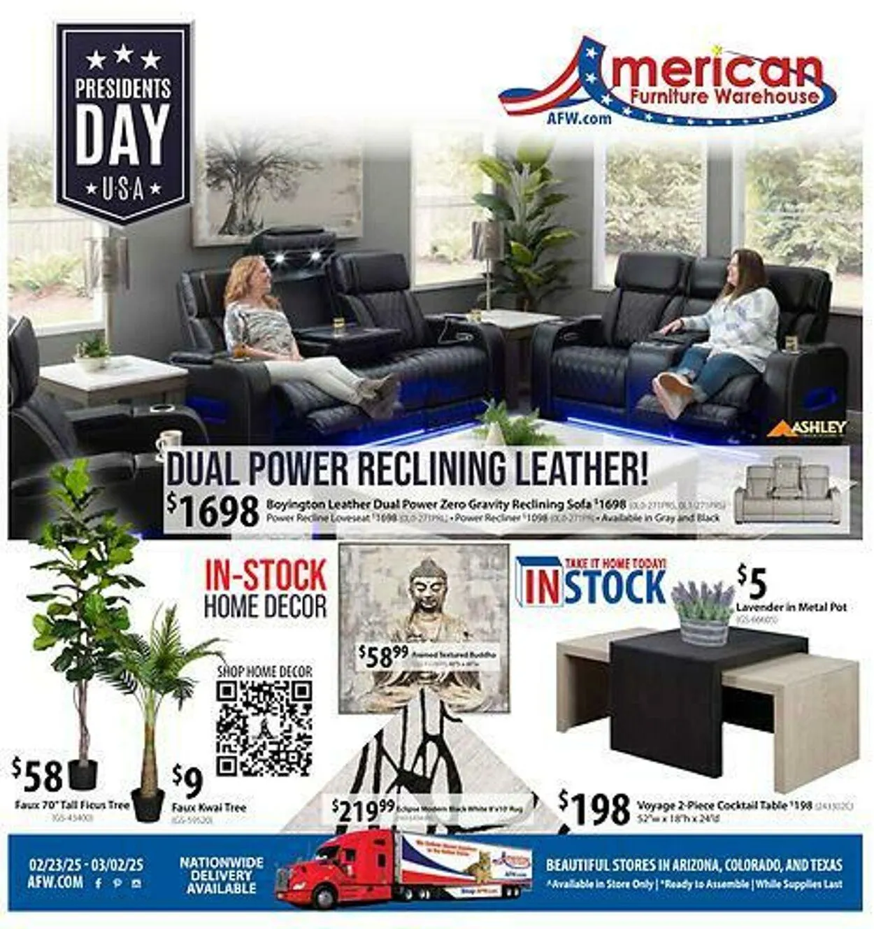 Weekly ad American Furniture Warehouse Current weekly ad from May 25 to June 8 2025 - Page 1