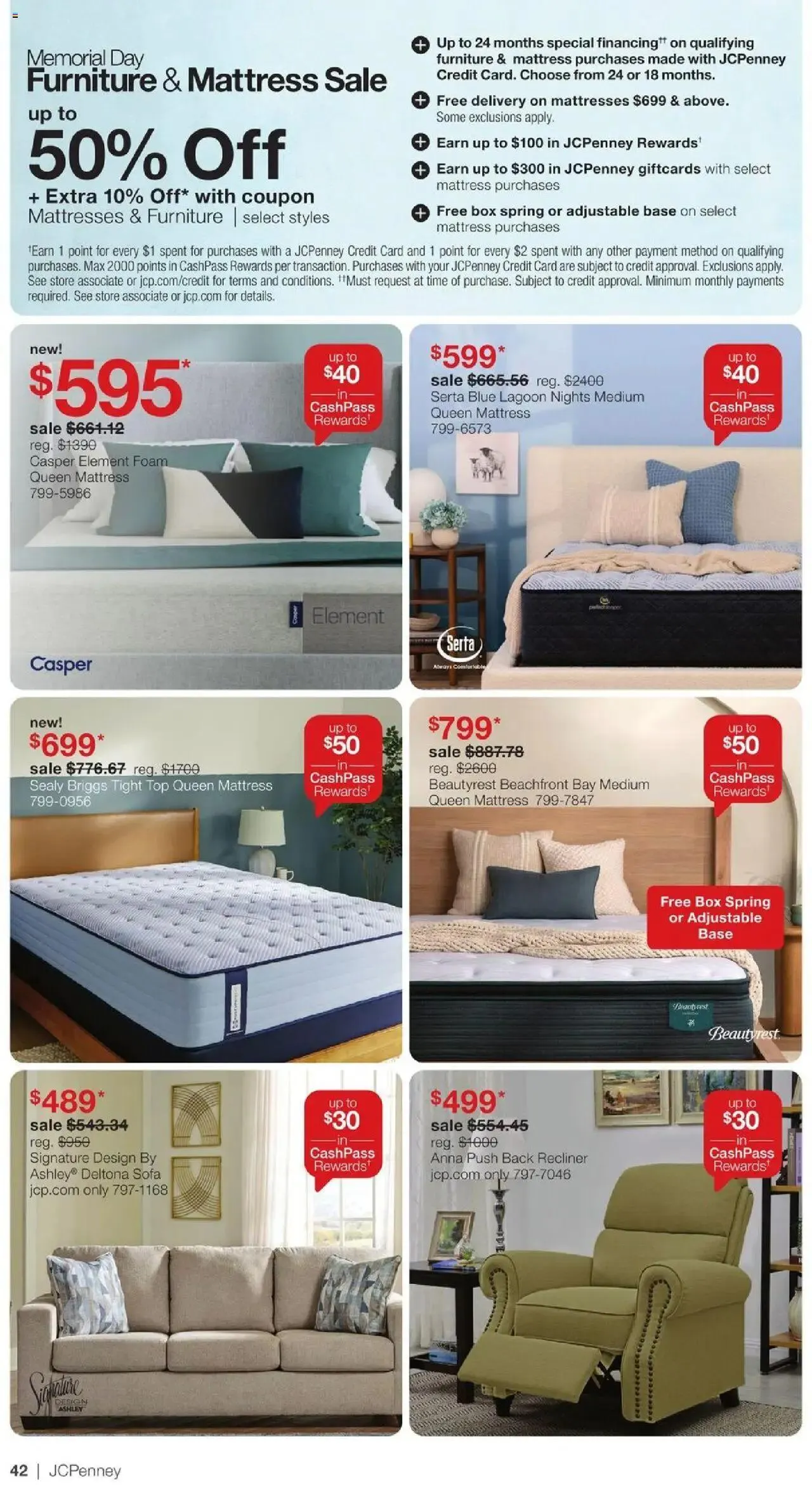 Weekly ad JCPenney Memorial Day Home Sale from May 1 to May 26 2025 - Page 41