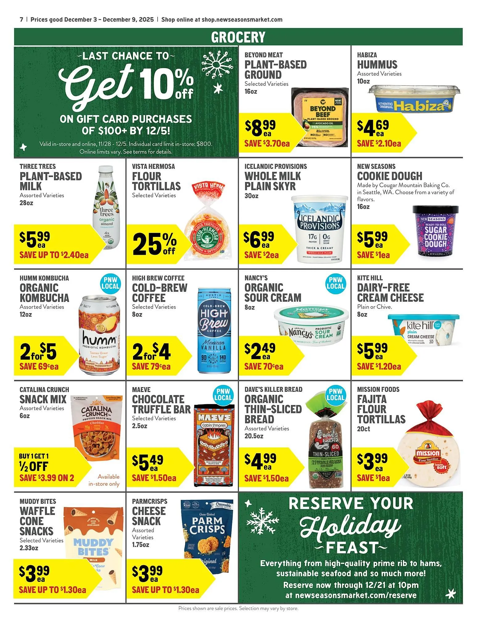 Weekly ad New Seasons Market weekly ad from December 3 to December 9 2025 - Page 7