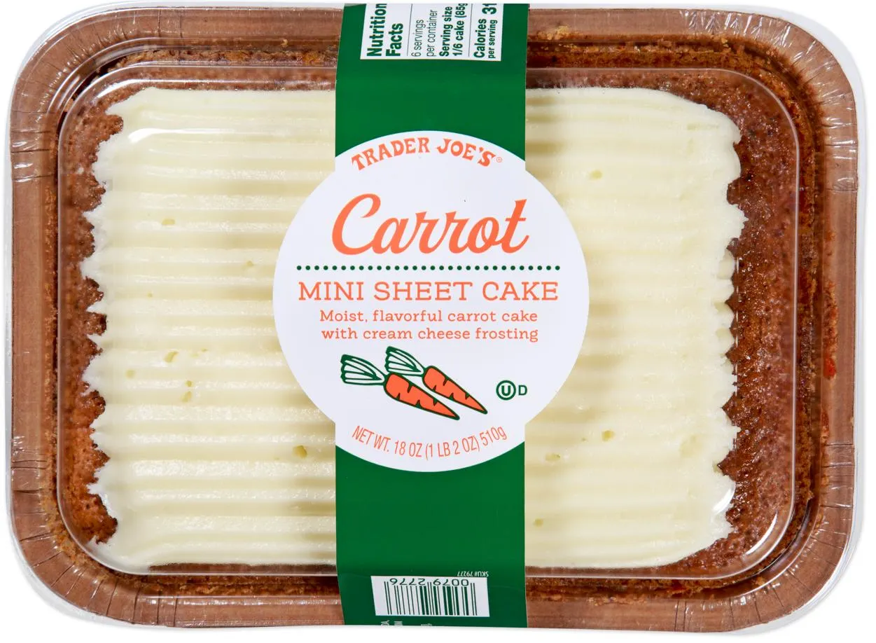 Carrot Mini Sheet Cake
