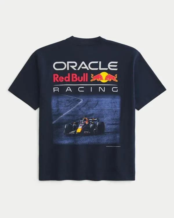 Boxy Heavyweight Oracle Red Bull Racing Graphic Tee