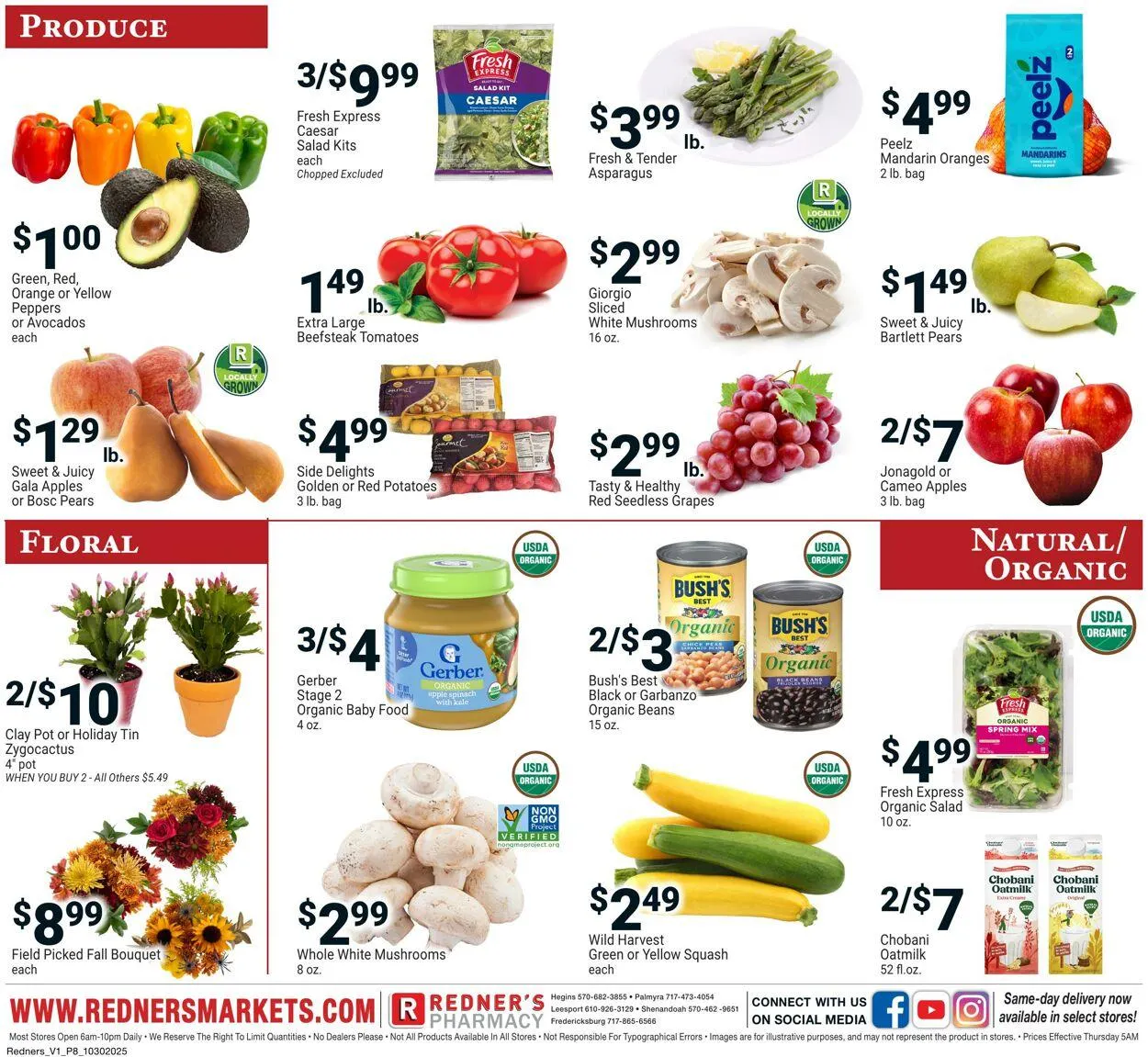 Weekly ad Redner’s Warehouse Market Current weekly ad from October 30 to November 5 2025 - Page 8