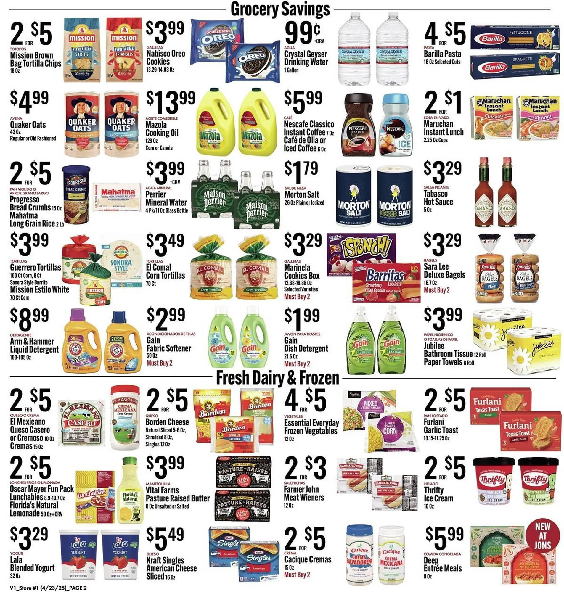 Catálogo de Jons International Weekly Ad 23 de abril al 29 de abril 2025 - Página 2