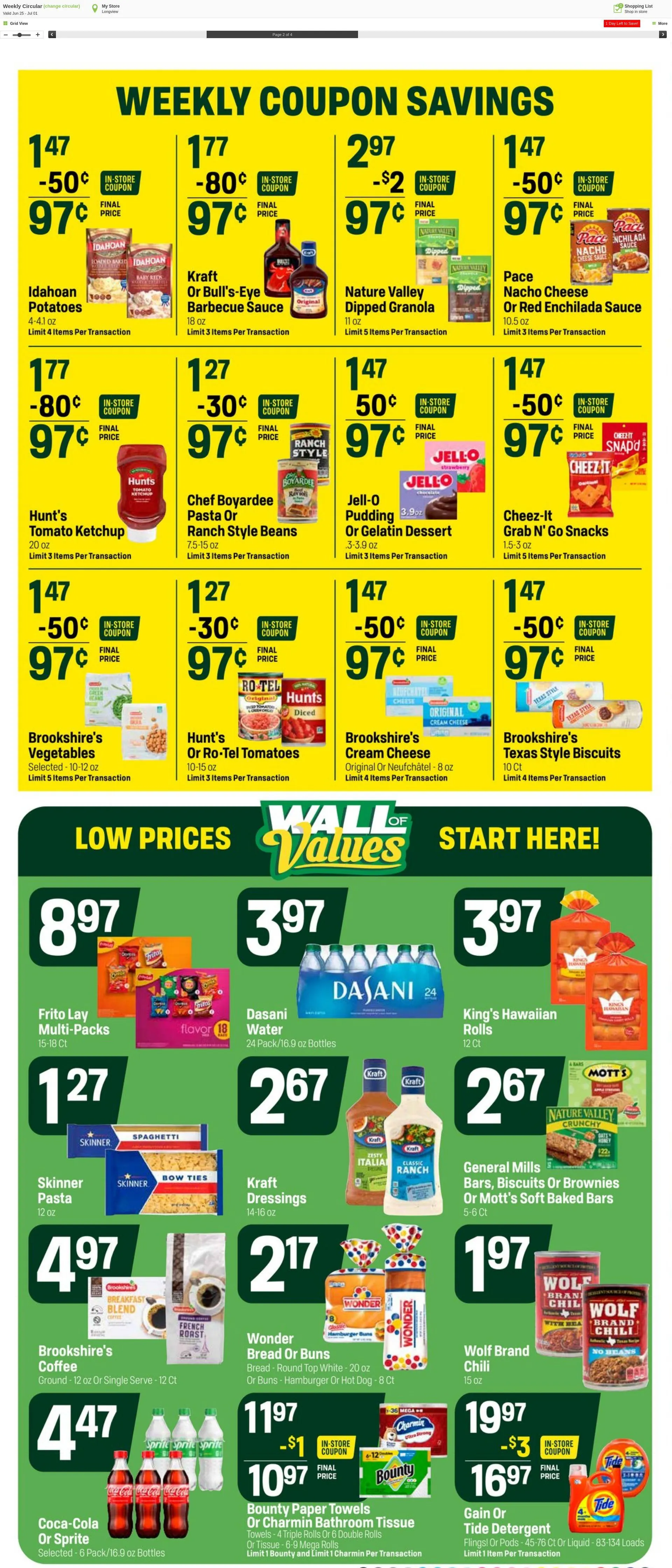 Weekly ad Super1Foods from July 2 to July 8 2025 - Page 2