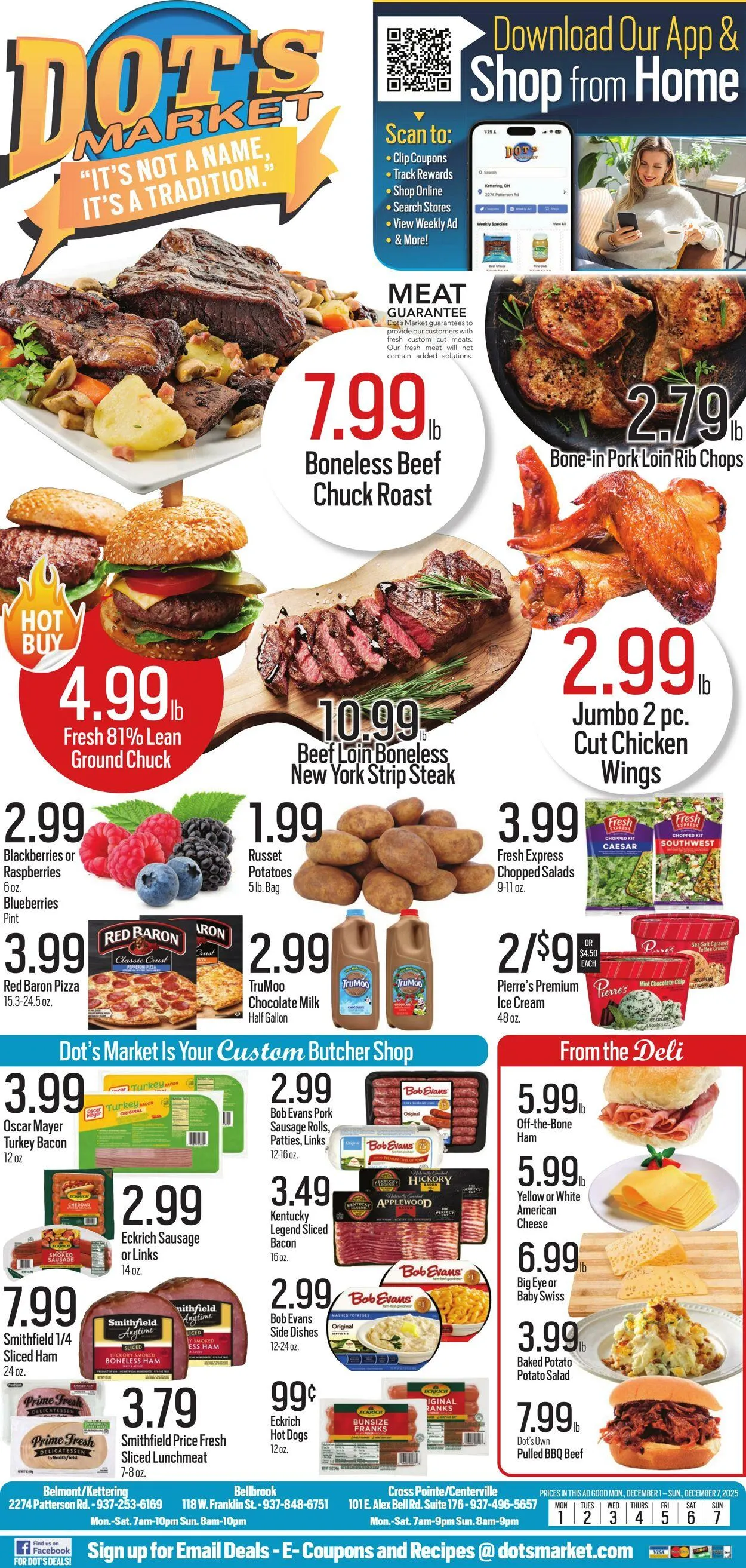 Weekly ad Dot's Market from December 2 to December 16 2025 - Page 1