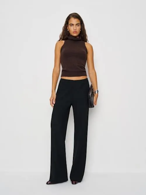 Gale Mid Rise Bias Pant