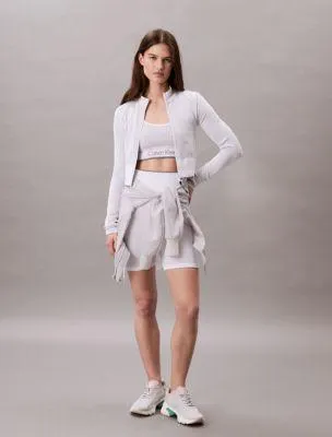 Rib Sport Cropped Jacket