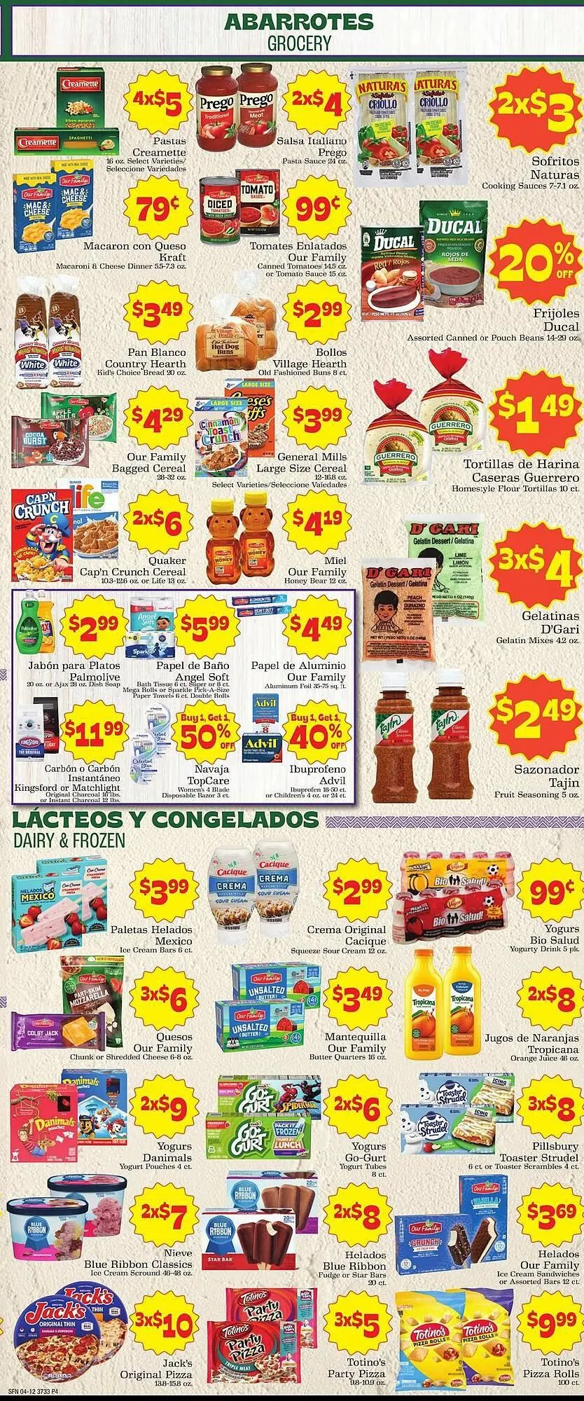 Weekly ad Supermercado Nuestra Familia weekly ad from April 12 to April 18 2026 - Page 4