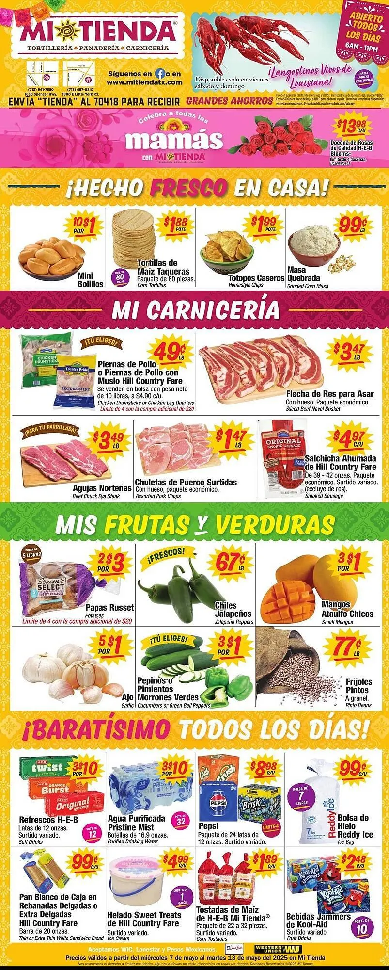 Weekly ad Mi Tienda Weekly Ad from May 7 to May 13 2025 - Page 1