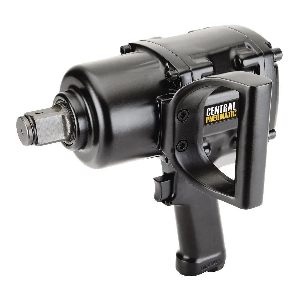 1 in. Pistol-Grip Air Impact Wrench, Twin Hammer, 1500 ft-lbs