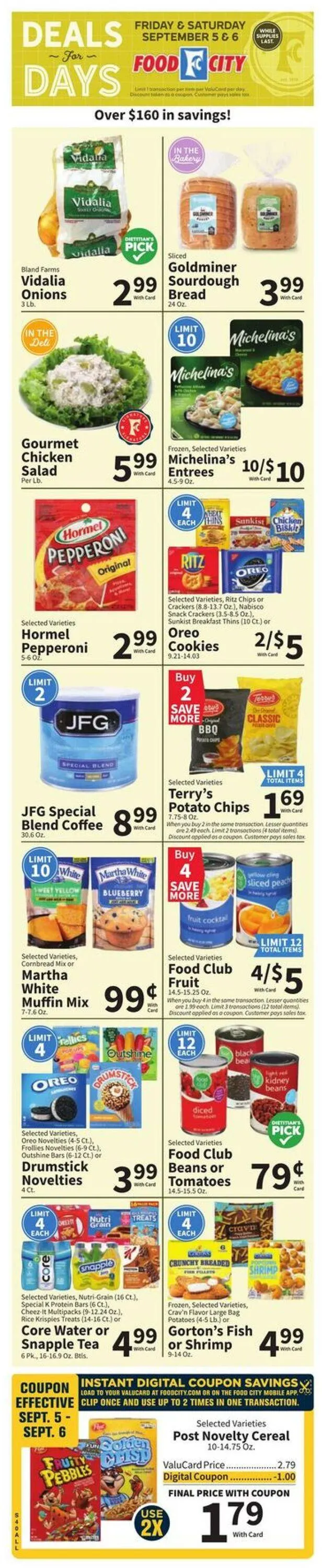 Weekly ad Food City Current weekly ad from September 3 to September 9 2025 - Page 3