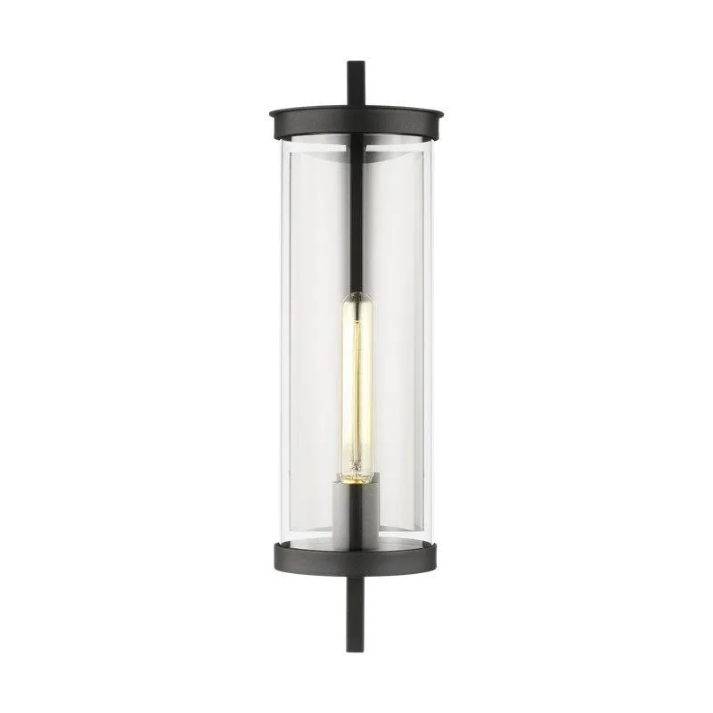 Single Light Cylinder Outdoor Composite Wall Light