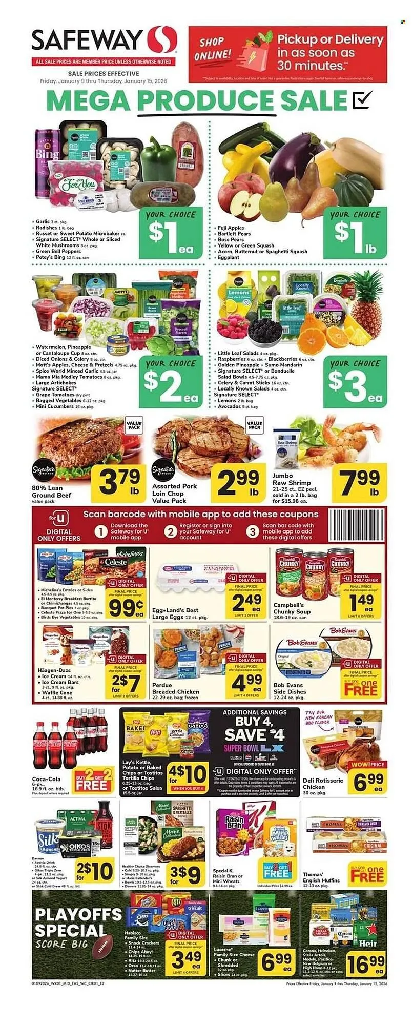 Weekly ad Safeway weekly ad from January 9 to January 15 2026 - Page 1
