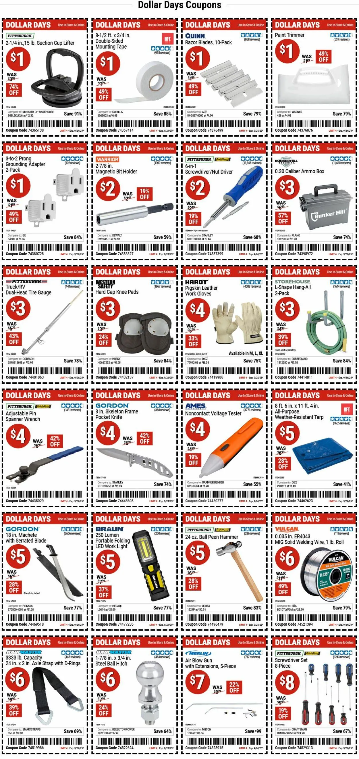 Weekly ad Harbor Freight from September 15 to September 24 2025 - Page 11