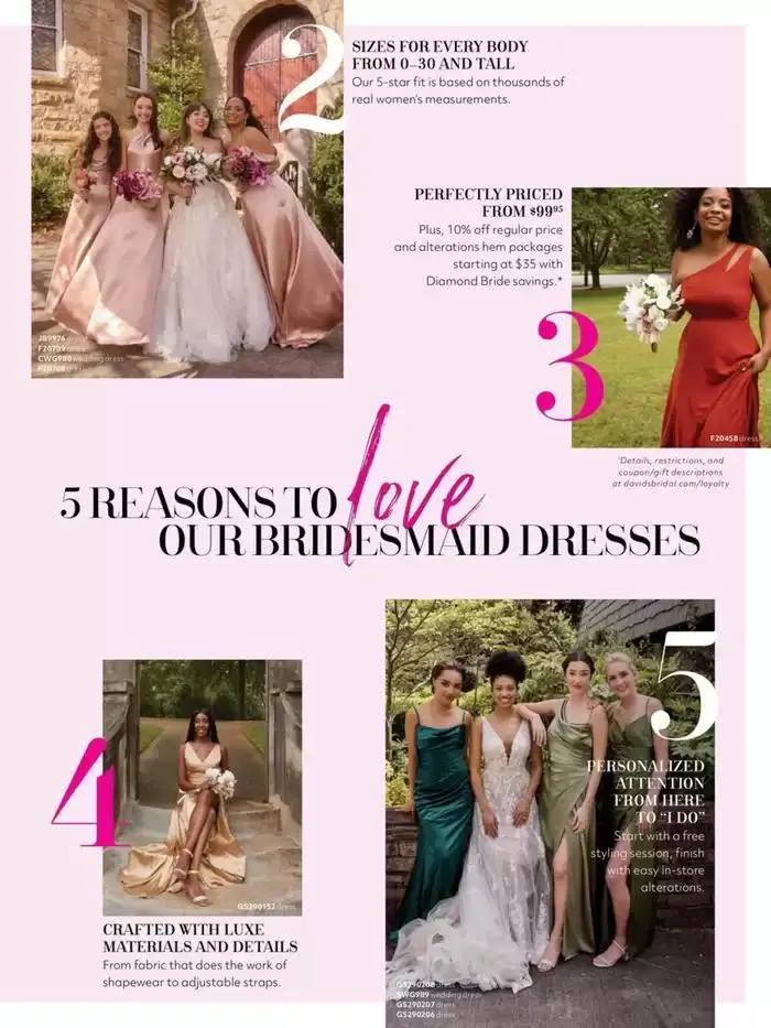Weekly ad David's Bridal from September 18 to October 2 2024 - Page 3