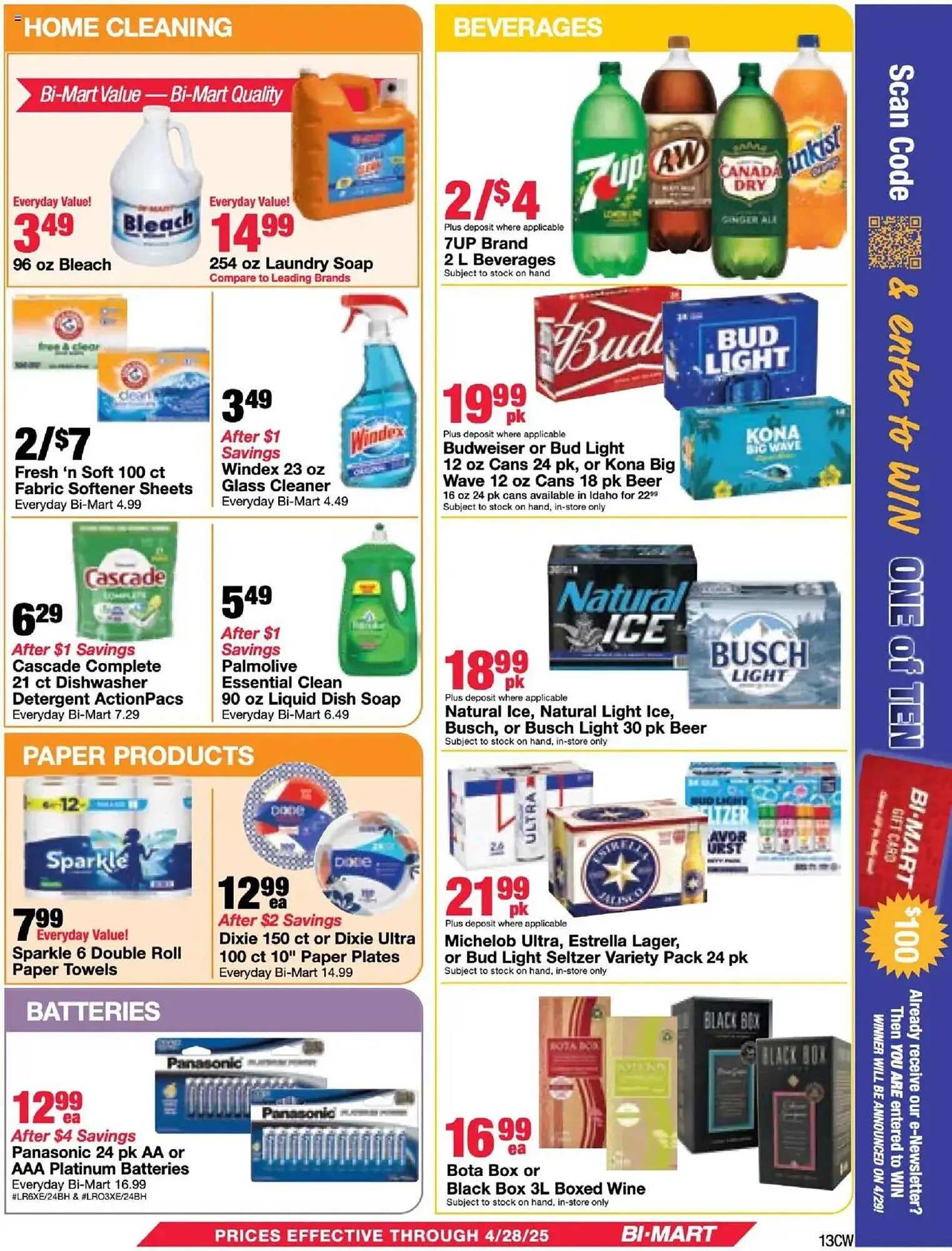Weekly ad Bi-Mart Weekly Ad from April 15 to April 28 2025 - Page 13