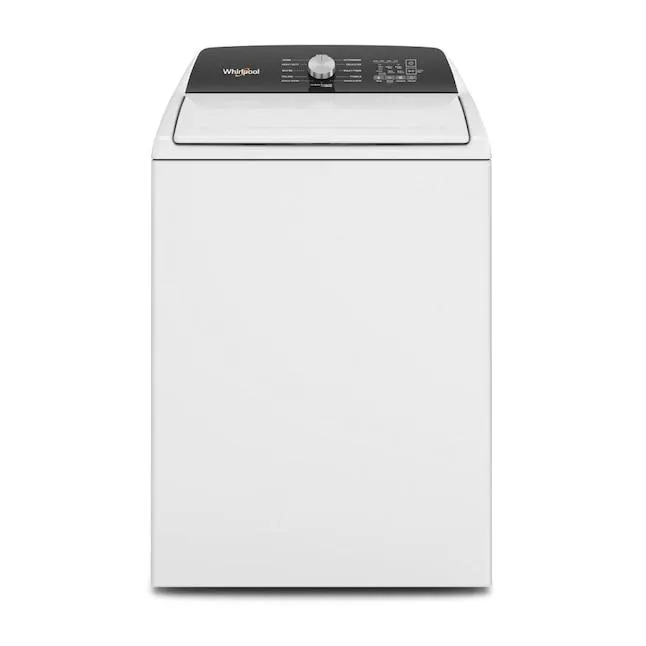 Whirlpool Built-In Water Faucet 4.6-cu ft High Efficiency Impeller Top-Load Washer (White)