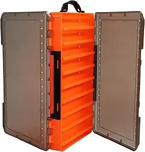 Fishing Lure Box Double Sided Tackle Box 18 Compartment Lure Box 3700 Tackle Tray Crankbait Storage Spinner Bait Tackle Box Large Bait Box