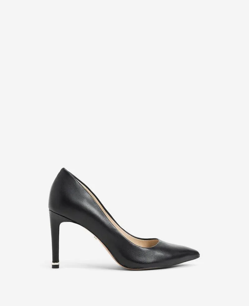 Riley 85 Leather Heel with Rebound - Black