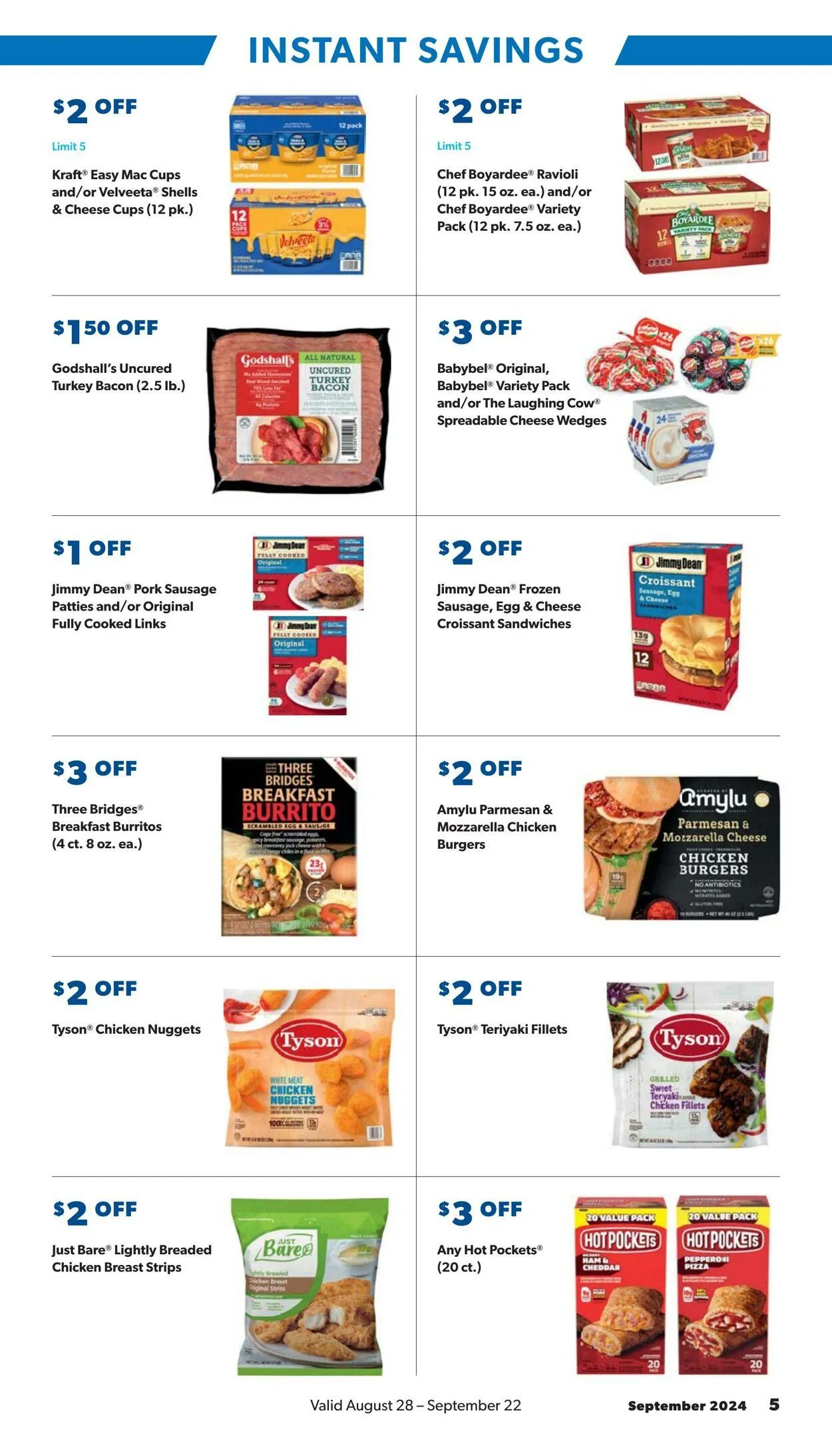 Weekly ad Sam's Club Current weekly ad from August 28 to September 22 2024 - Page 5