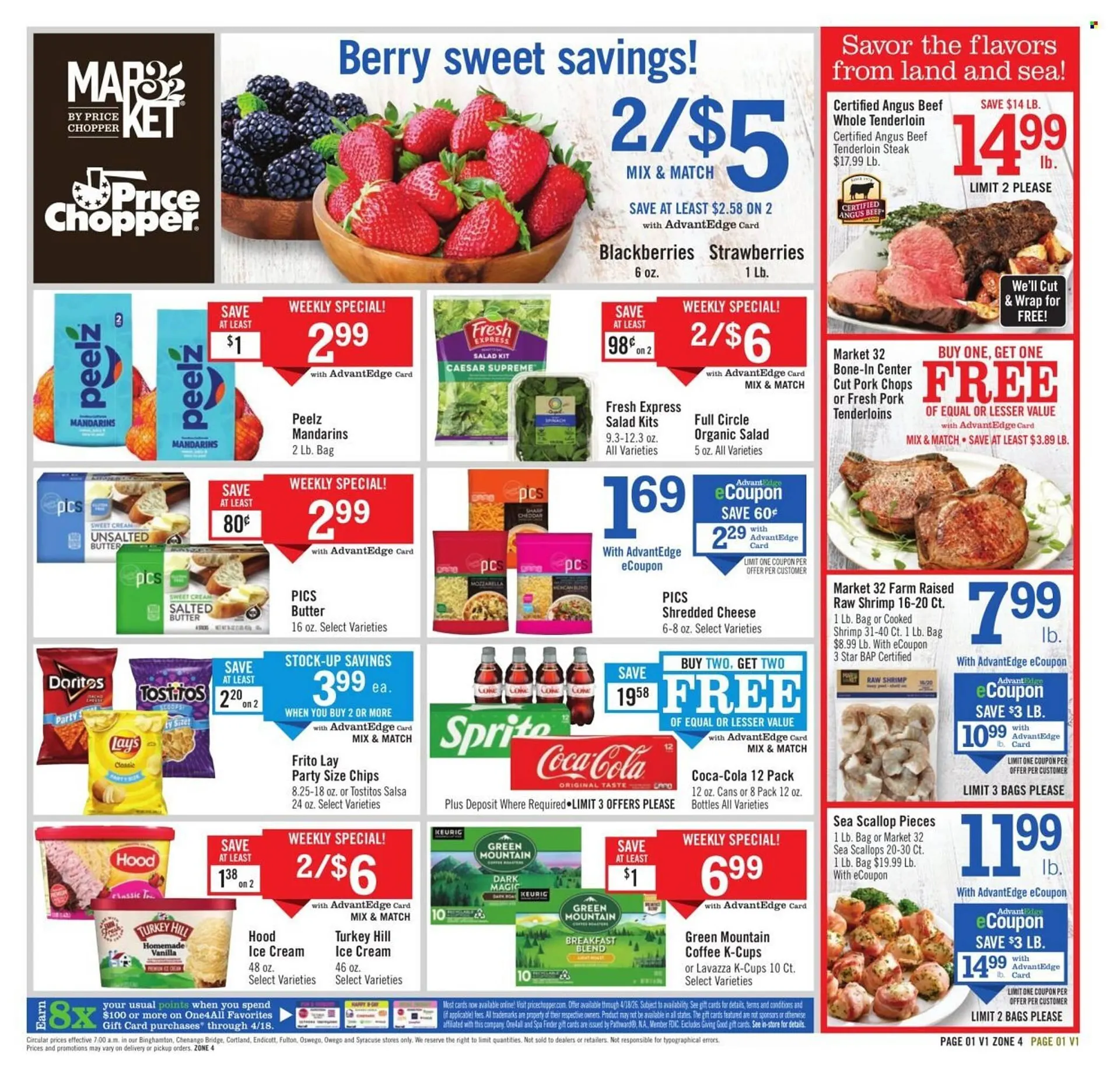 Weekly ad Price Chopper weekly ad from April 12 to April 18 2026 - Page 1