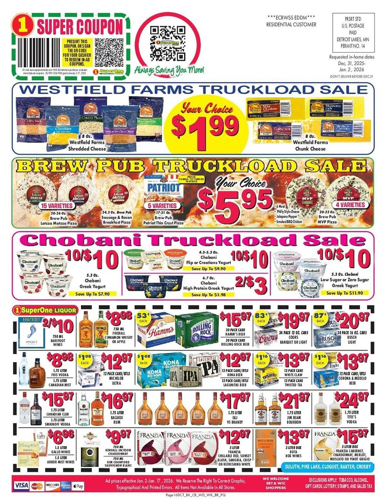 Weekly ad Miners County Market weekly ad from January 2 to January 17 2026 - Page 16