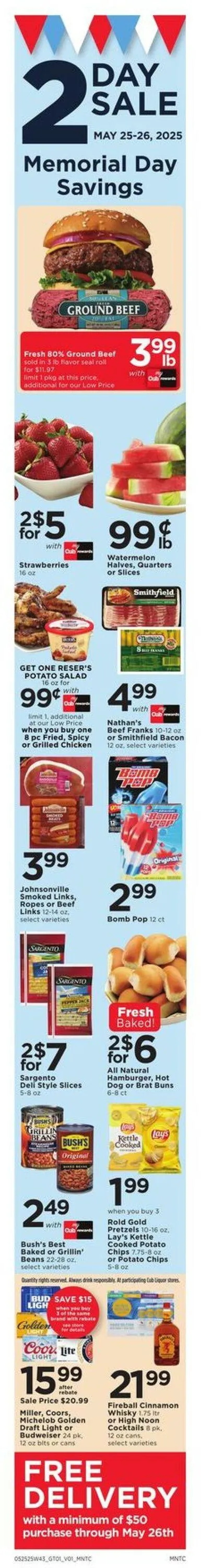 Weekly ad Cub Foods Current weekly ad from May 25 to May 31 2025 - Page 3