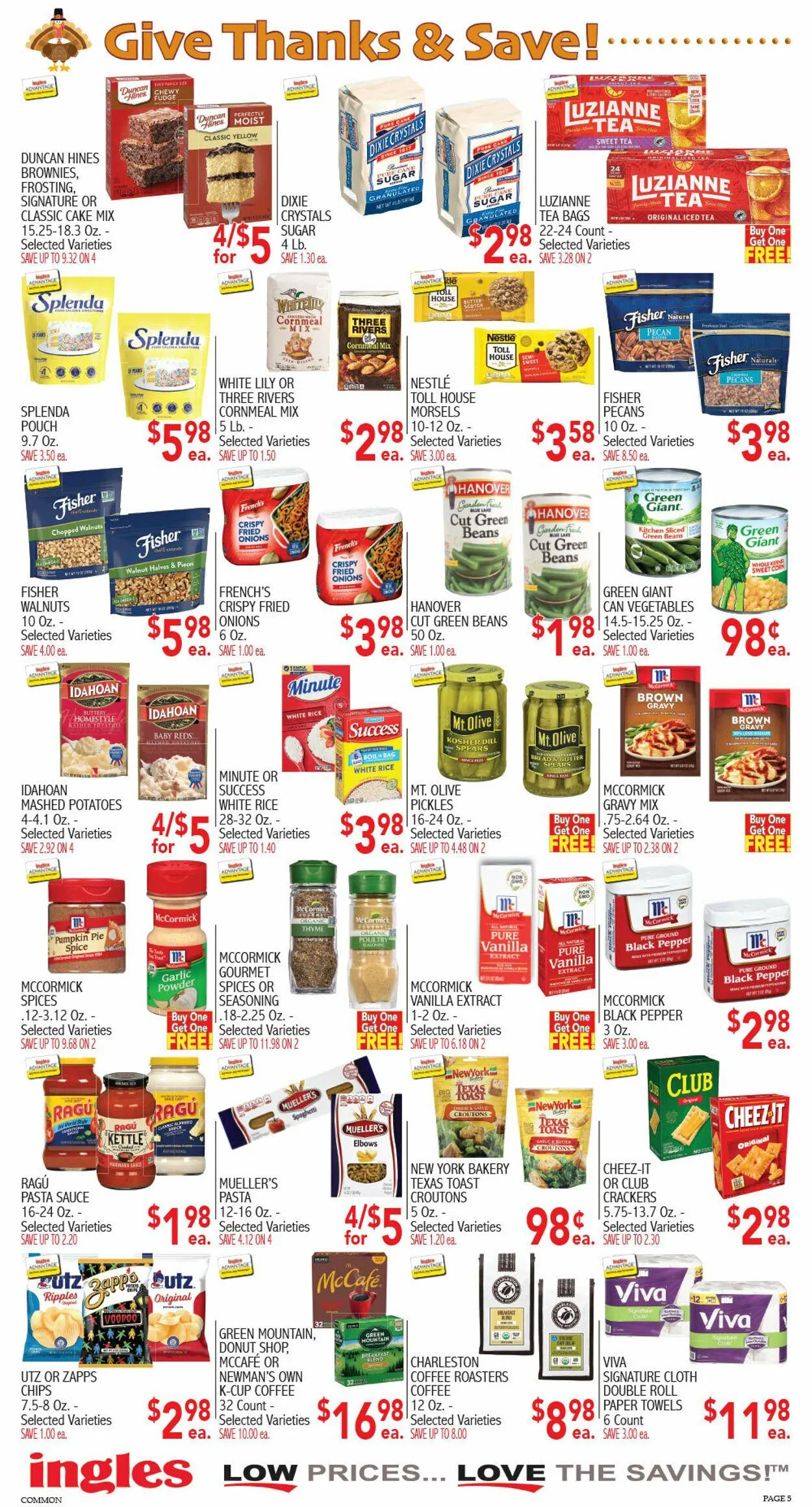 Weekly ad Ingles Current weekly ad from November 19 to November 27 2025 - Page 5
