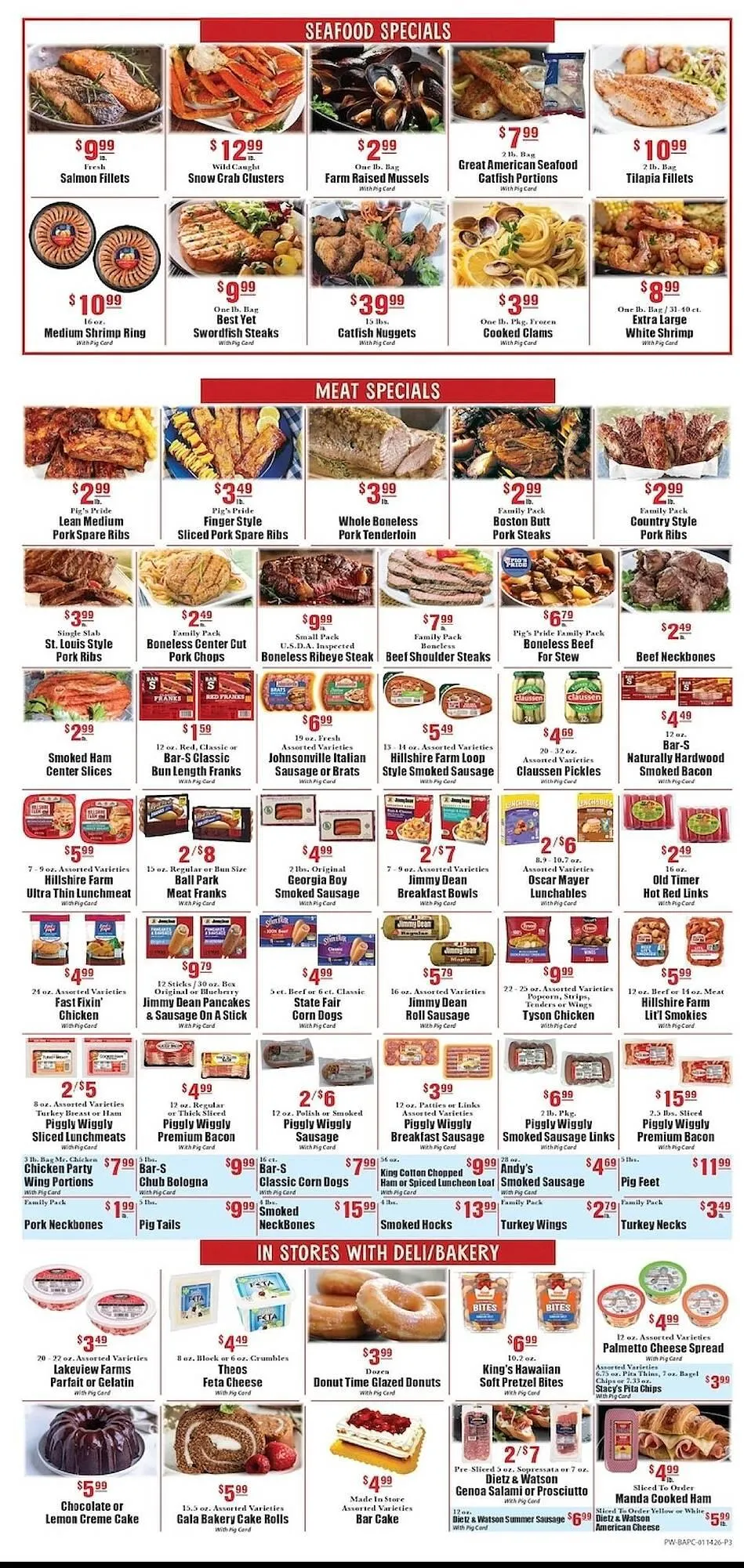 Weekly ad Piggly Wiggly weekly ad from January 14 to January 20 2026 - Page 3