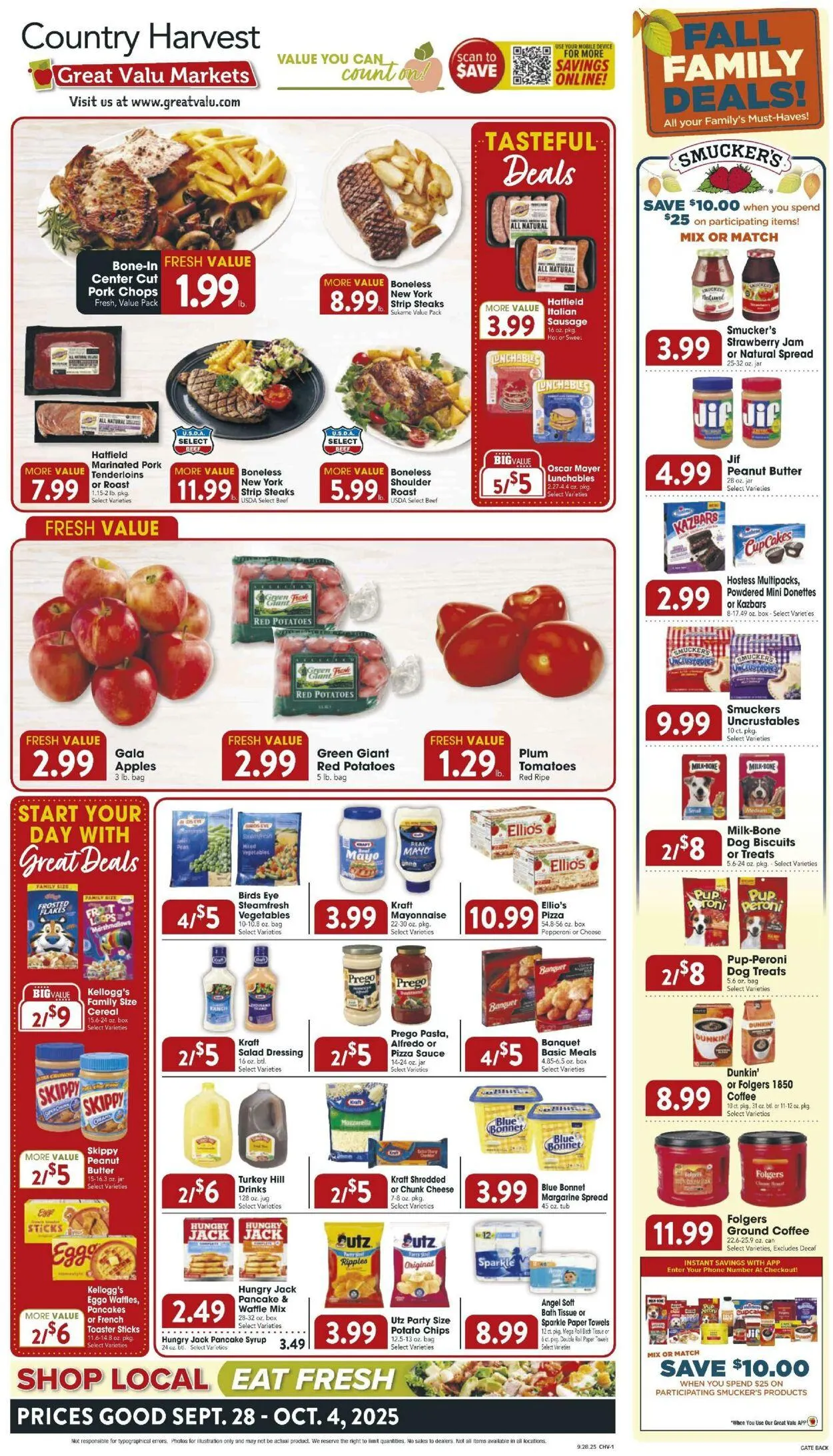 Weekly ad Farm Fresh from September 28 to October 4 2025 - Page 1