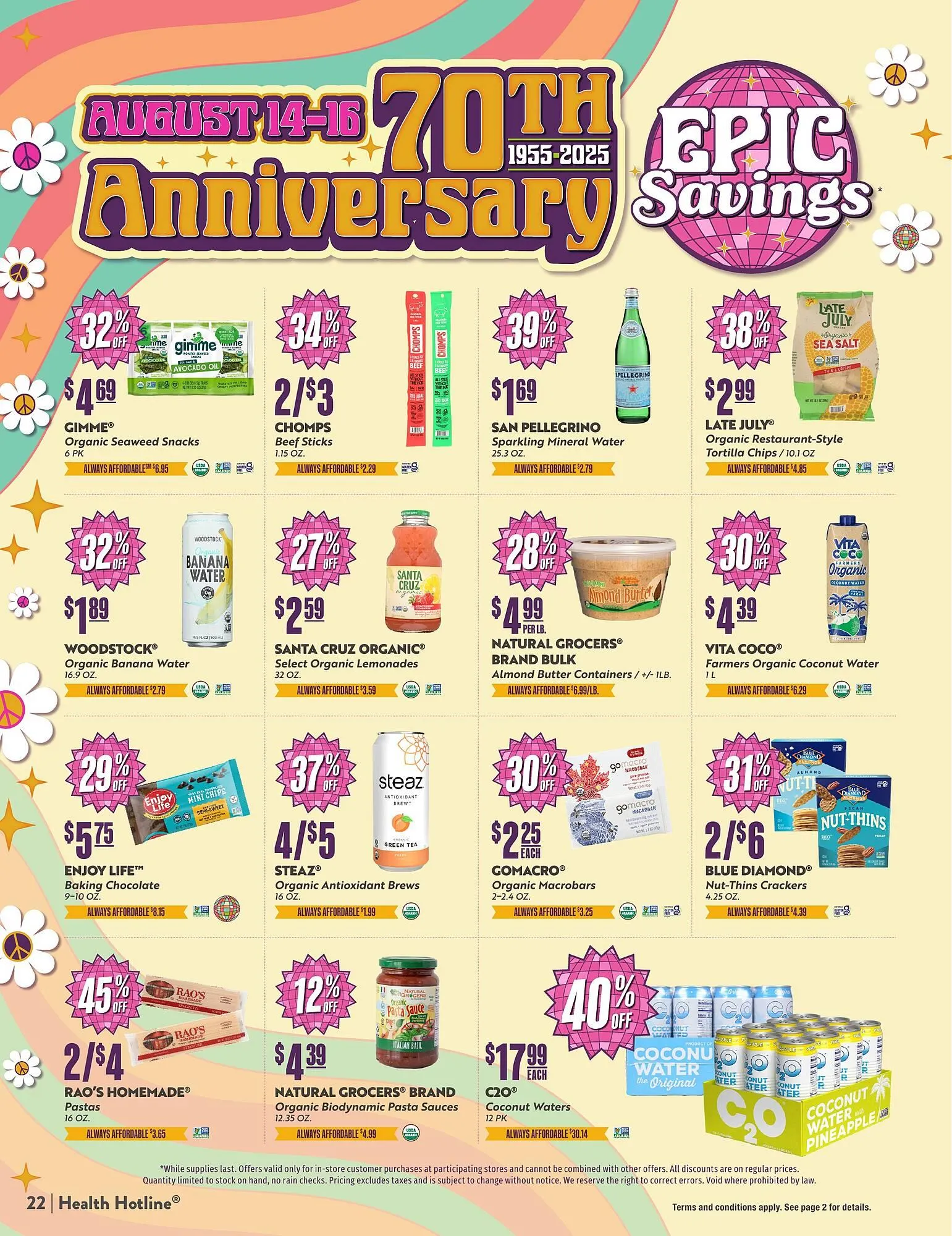 Weekly ad Natural Grocers ad from August 8 to September 6 2025 - Page 22