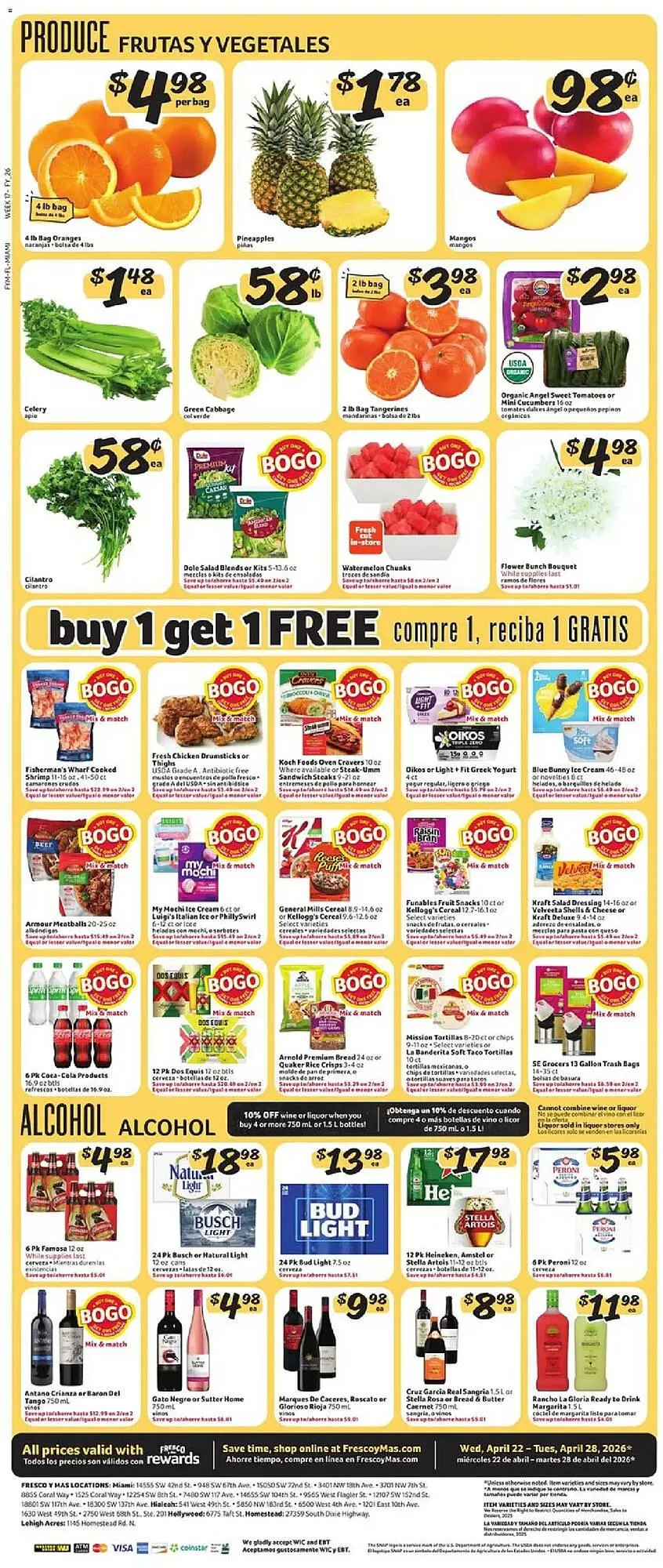 Weekly ad Fresco y Más weekly ad from April 22 to April 29 2026 - Page 5